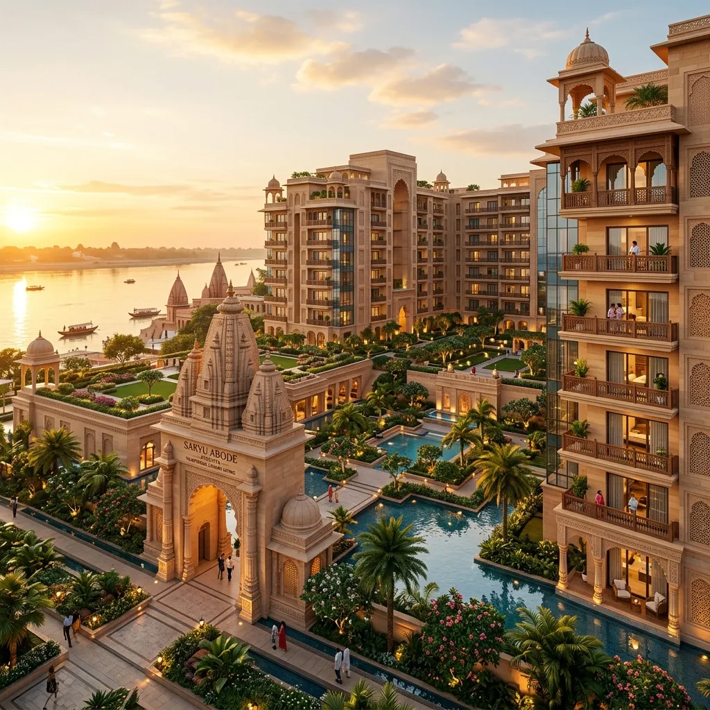 Skyom Ayodhya — Sacred city residential project