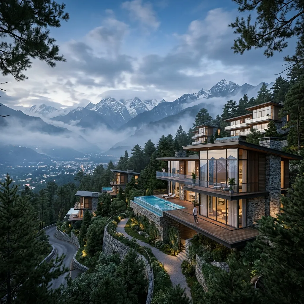 Skyom Dehradun — Mountain luxury plots for villas